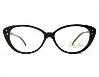 Fräuleinwunder, Cateye Brillenfassung, schwarz 