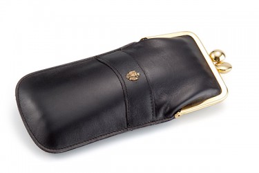 Vintage Lederetui schmal 