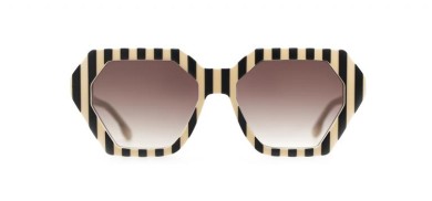 Henau Lantana, Sonnenbrille sechseckig, gestreift 