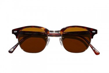 Moscot Yukel, Browline Sonnenbrille, tortoise/gold 