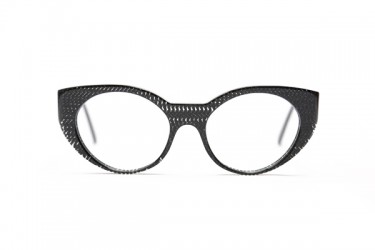 Murat Henau, schwarz gemustert 