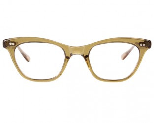 Porthos - Cateye Brille Oliv 