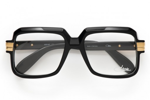 Cazal Mod. 607, oversized Brille schwarz 