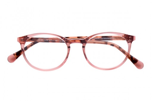 Dutz Kidz Eyewear, Brille oval, pink, transparent 