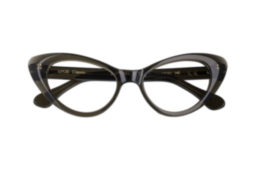 Epos Minerva Cateye Brille oliv 