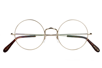 Algha Oval nickel spectacles gold 