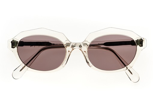 Thierry Mugler, Diamant, Sonnenbrille, Transparent, 