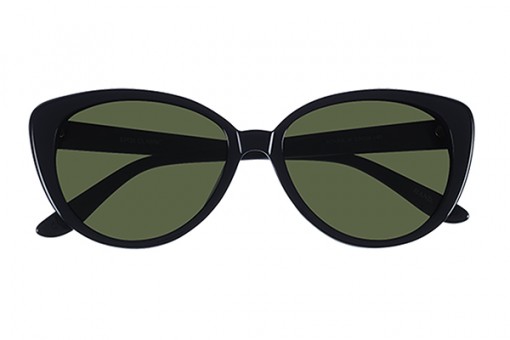Cateye Sonnenbrille schwarz 