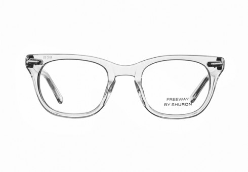 Freeway,50er-Jahre-Retrobrille, transparent 