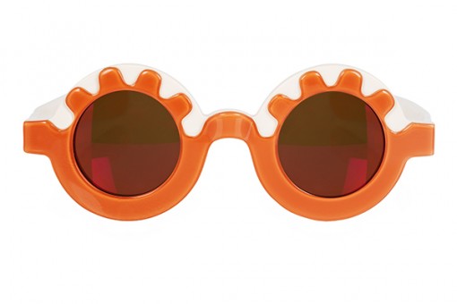 LK x Michael van der Ham, Sonnenbrille, orange 