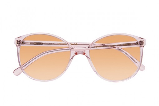 Fjarill/11, Brille Butterfly, Sonnenbrille transparent, rosa 