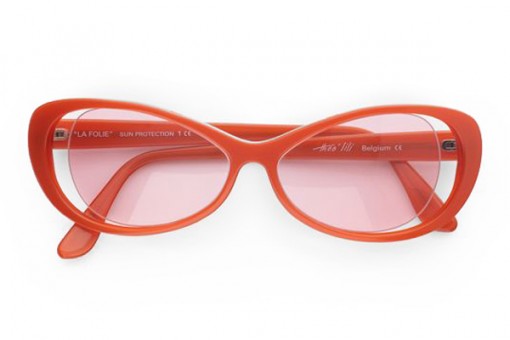 Theo Lili, Sonnenbrille, rot 