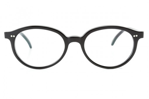Off the record, Brille oval, schwarz 