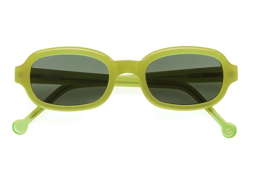 L.A. Eyeworks, Skagg, Sunglasses, Vintage, green 