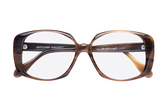 Damenbrille, Büffelhorn, Vintage 