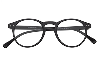 Plutone Panto Brille schwarz 