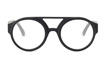 Bon Vivant, Pilotenbrille schwarz, matt 