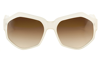 Nom de Plume, sechseckige Sonnenbrille nebular 