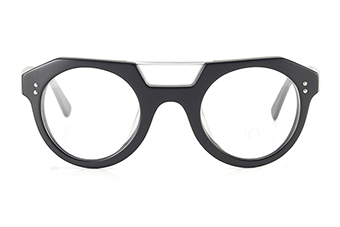 Off we go, Herrenbrille, matt schwarz, Steg 