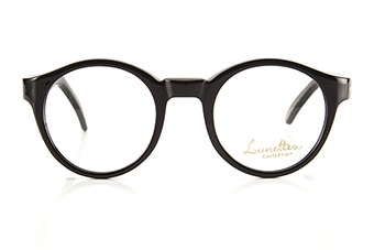 Voyage Voyage, Brillenfassung, Pantoform schwarz 