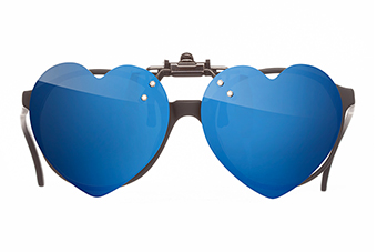 LK x Julian Zigerli, clip on, sun, blue mirror 