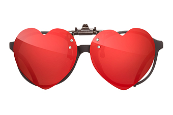 LK x Julian Zigerli, clip on, sun, red mirror 