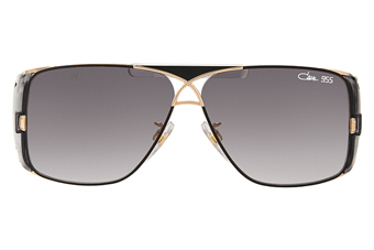 Cazal Mod. 955, Aviator Sonnenbrille, schwarz 