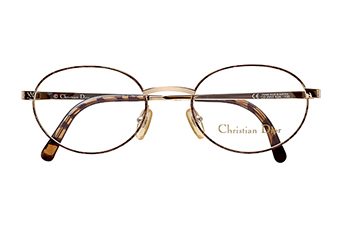 Dior, Mod. 2953, oval frame, gold, tortoise 