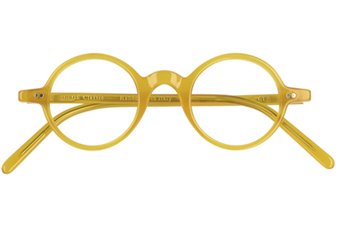 Ermes Brille Miele rund 