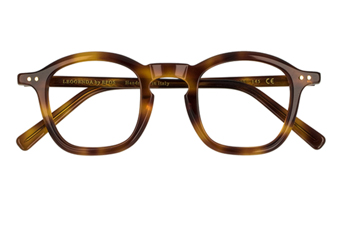 Livio Hornbrille, helles tortoise 