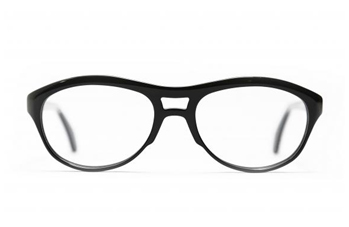 Saxo Henau, doppelsteg, schwarz 