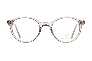 Panto/5, runde Brille, transparent, rosé 