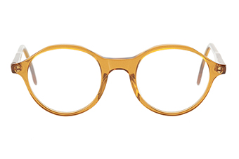 Panto Brille honigfarben, RLR 