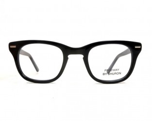 Freeway, 50er-Jahre-Retrobrille, schwarz 