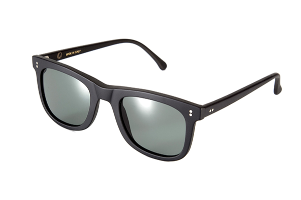 Sturm und Drang, schwarze Sonnenbrille, matt 