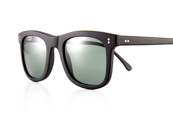 Sturm und Drang, schwarze Sonnenbrille, matt 