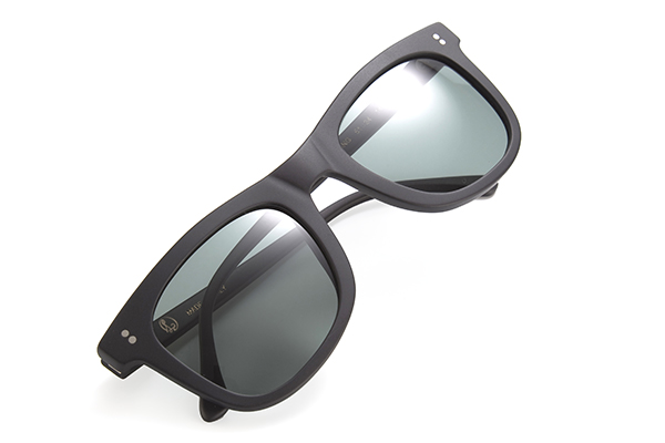 Sturm und Drang, schwarze Sonnenbrille, matt 